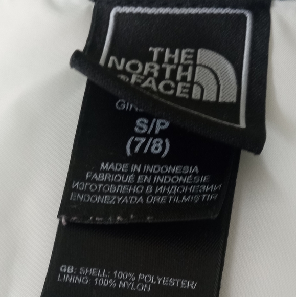 The North Face Hyvent Girl's ColorBlock Green/Ocean Foam Blue/ Jacket -SZ: 7/8 - Picture 2 of 16